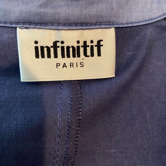 Blue Infinitif Paris top size 8. (42 in France) - Picture 6 of 8
